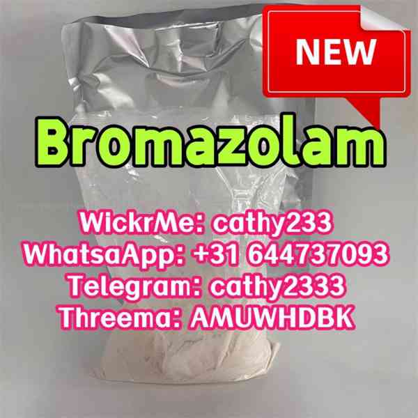 Nitra bromazolam nitrazolam fluctizolam etizolam 71368-80-4 - foto 4