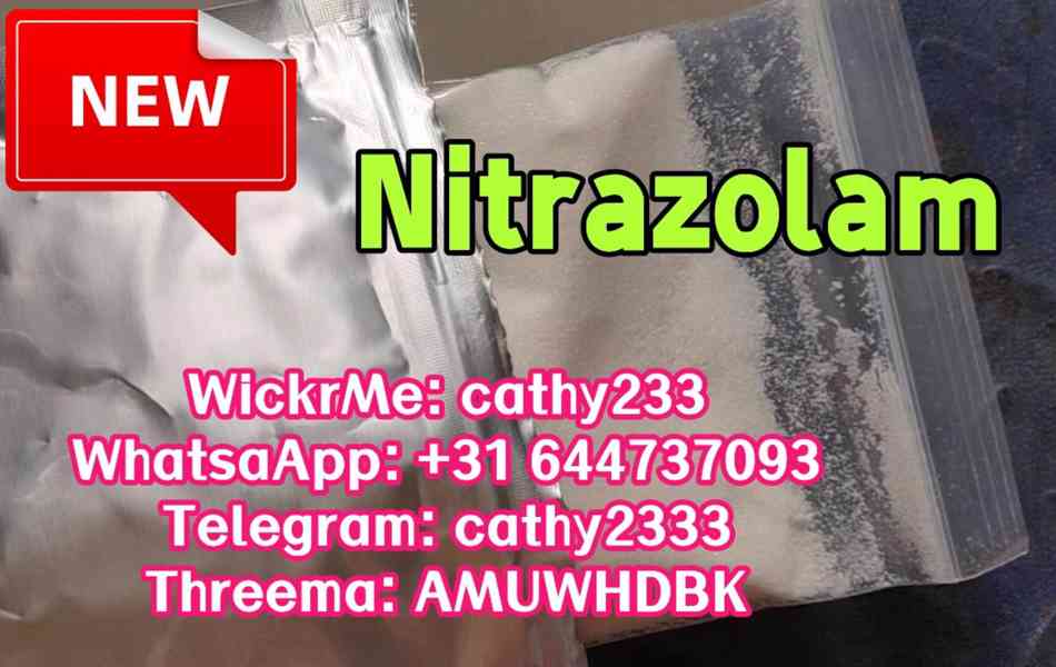Nitra bromazolam nitrazolam fluctizolam etizolam 71368-80-4 - foto 1