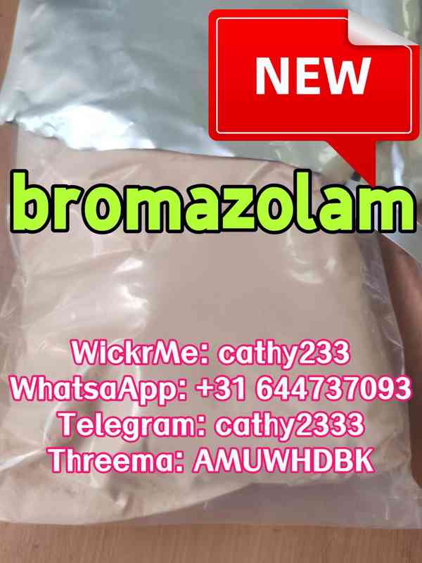 Nitra bromazolam nitrazolam fluctizolam etizolam 71368-80-4 - foto 10