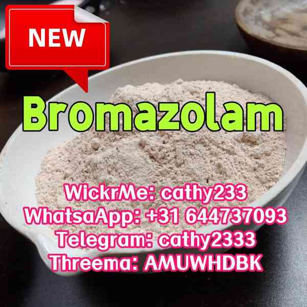 Nitra bromazolam nitrazolam fluctizolam etizolam 71368-80-4 - foto 2