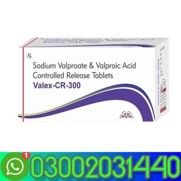 Valex-cr-300 Tablets Sodium Valproate 200 Mg in Pakistan | 0 - foto 1