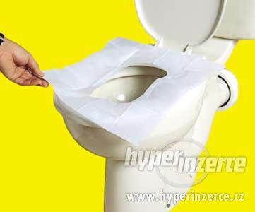Hygienická jednorázová WC sedátka a jejich zásobníky. - foto 6