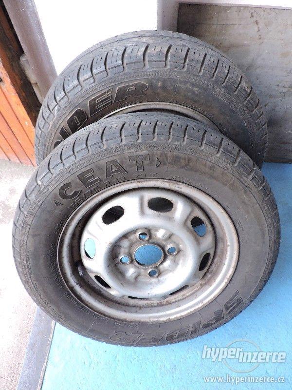 Letní pneumatiky s ráfkem 165/70 R13 - foto 1