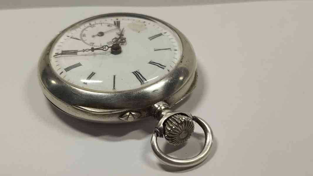 Stříbrné kapesní hodinky za 1449,- ag střibro  - foto 10