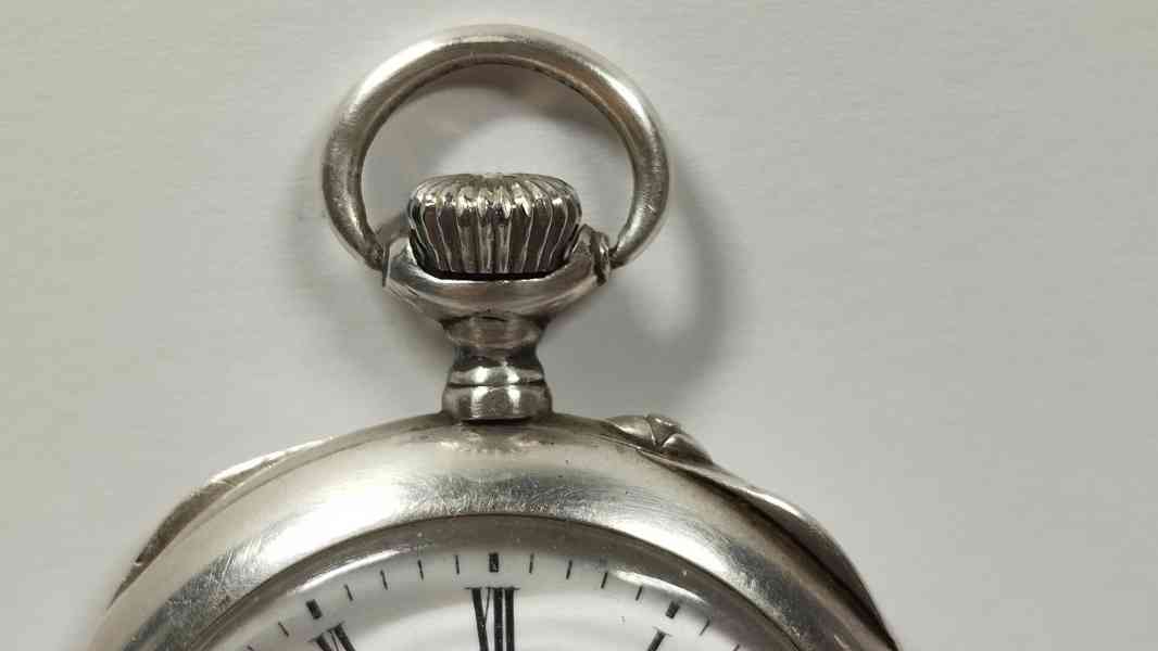 Stříbrné kapesní hodinky za 1449,- ag střibro  - foto 12