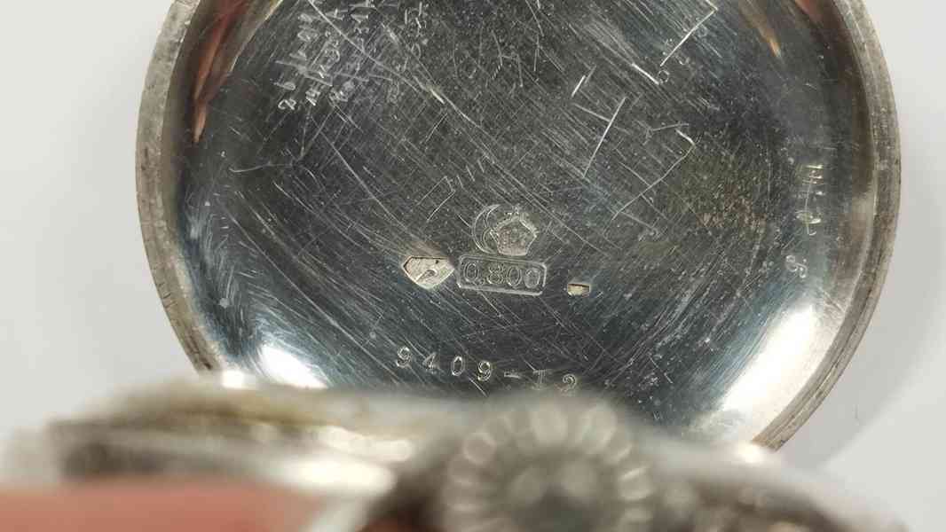 Stříbrné kapesní hodinky za 1449,- ag střibro  - foto 3
