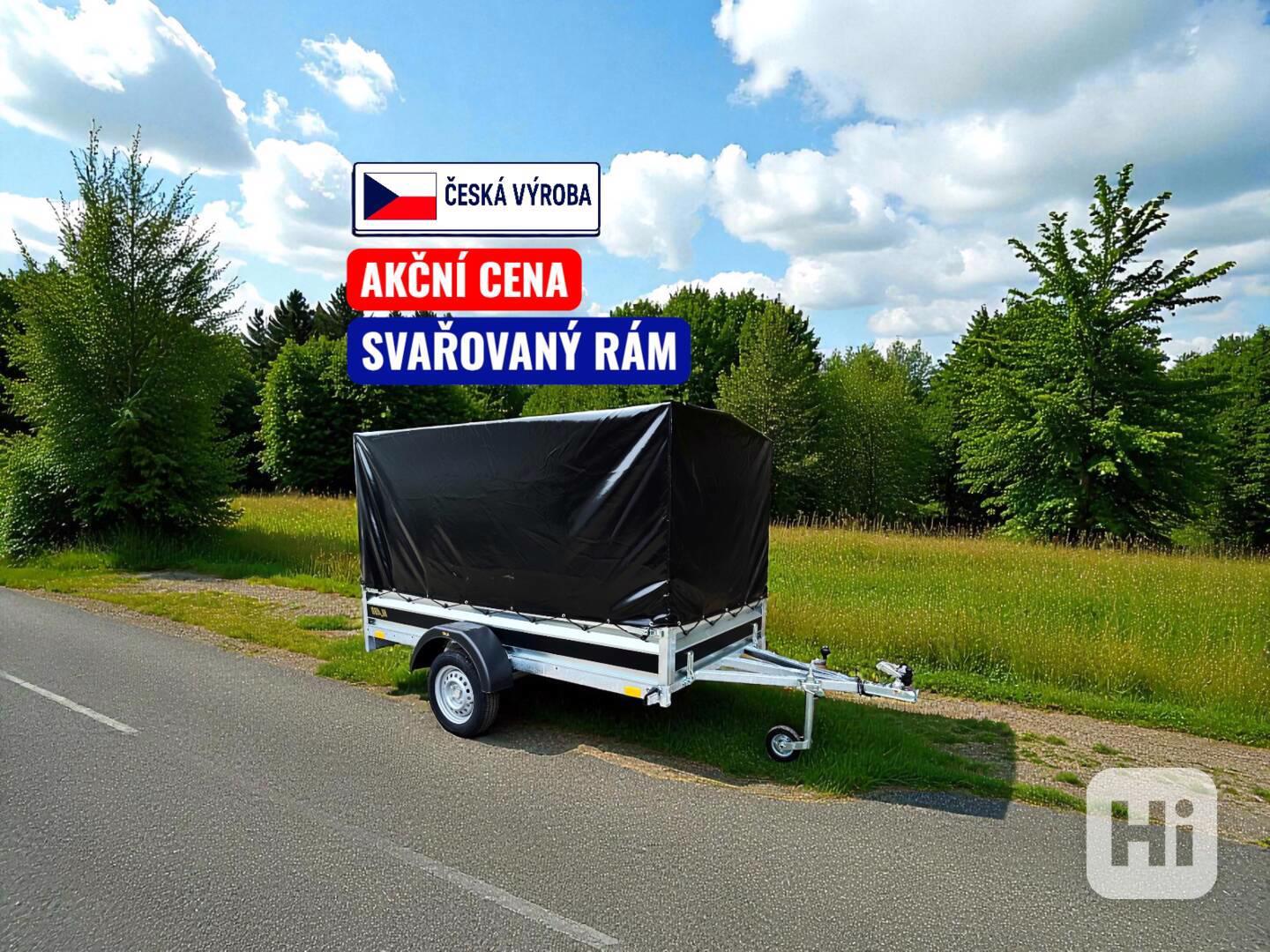 Přívěsný vozík, 2,65m x 1,30m x 1,45m, DPH - foto 1