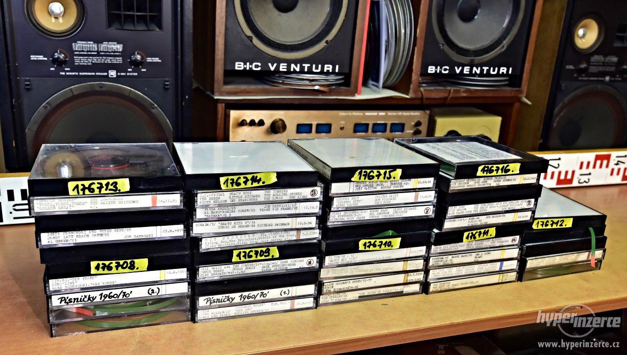 Magnetofonové pásky 15cm  BASF, AGFA, SCOTCH atd. - foto 1