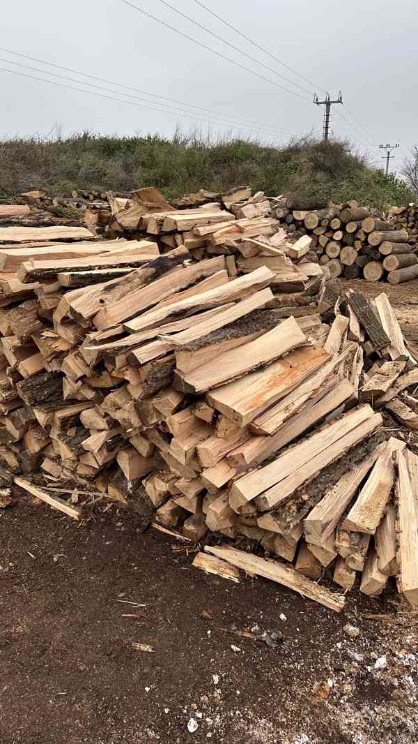 Palivové dřevo tvrdé - štípané metry - foto 5