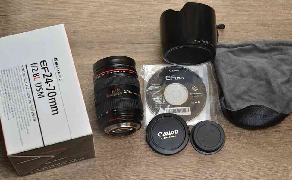 Canon EF 24-70mm f/2.8L USM *Prof. Objektiv*řady L - foto 3