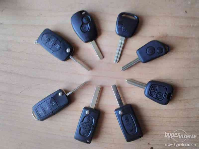Obal klíče Peugeot,Citroen,Volkswagen,Renault,Audi,TOYOTA - foto 1