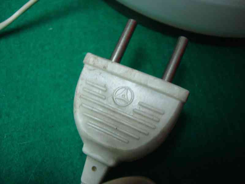 Retro lampa lampička 330704 Štěpán Tabery sklo Brusel super - foto 8