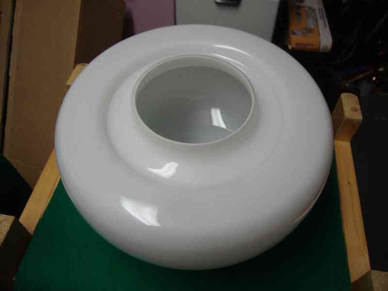 Retro lampa lampička 330704 Štěpán Tabery sklo Brusel super - foto 17