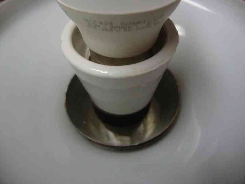 Retro lampa lampička 330704 Štěpán Tabery sklo Brusel super - foto 12