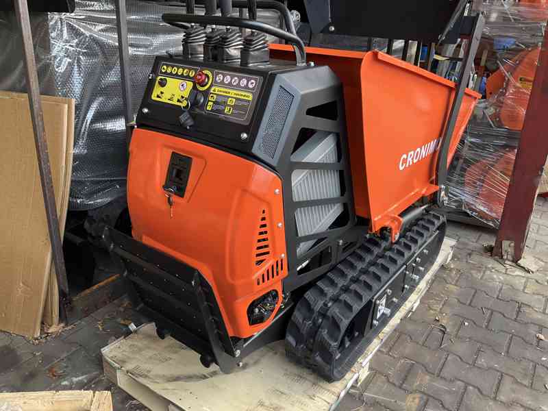 Samonakládací pásový dumper, nakladač CR60 - foto 3