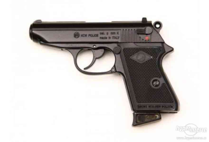 Plynová pistole Bruni NEW Police černá cal.9mm - foto 1