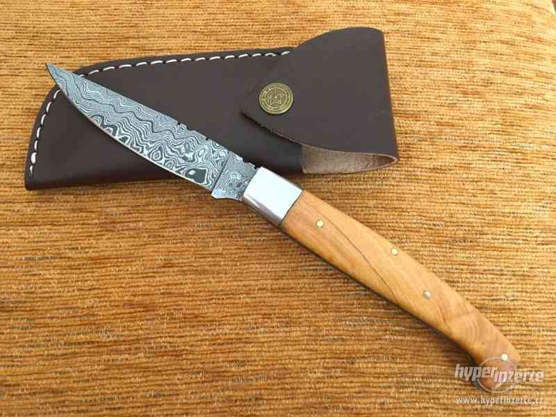 Damaškový zavírací nůž LONTER V15 - foto 4