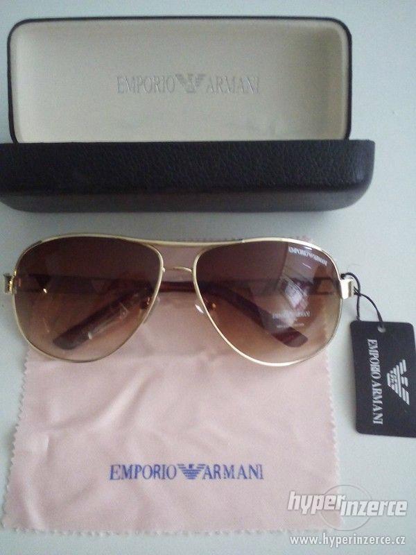 Sluneční brýle Emporio Armani - nové - foto 1