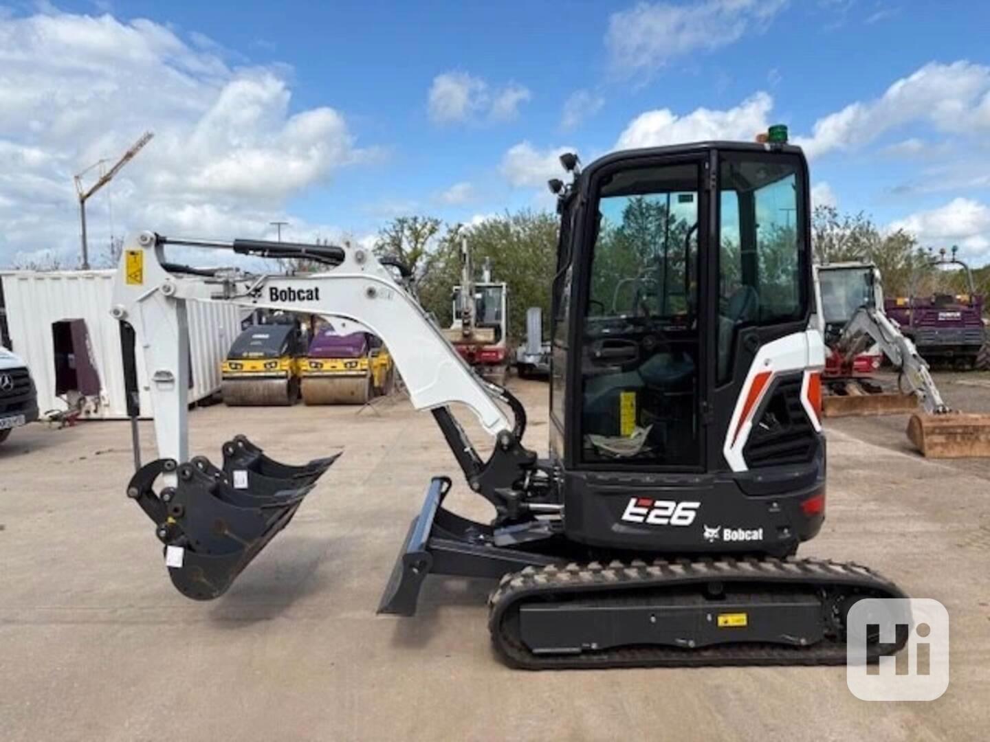 Na prodej: Minibagr Bobcat E26 (2023) Hmotnost: 2.6 tuny Pou - foto 1