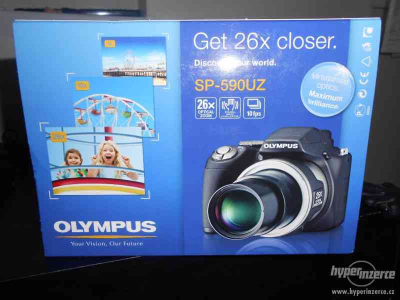 Prodám nový foťák Olympus SP-590UZ - foto 1