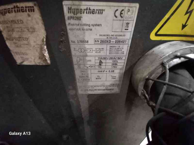 Použitá CNC portálová plazmová řezačka Messer Multitherm  - foto 12