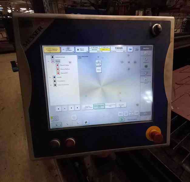 Použitá CNC portálová plazmová řezačka Messer Multitherm  - foto 11