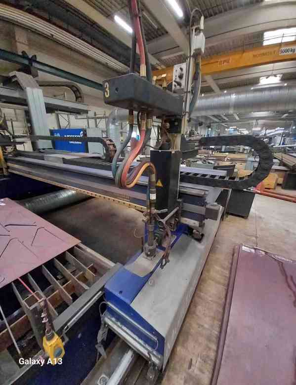 Použitá CNC portálová plazmová řezačka Messer Multitherm  - foto 6