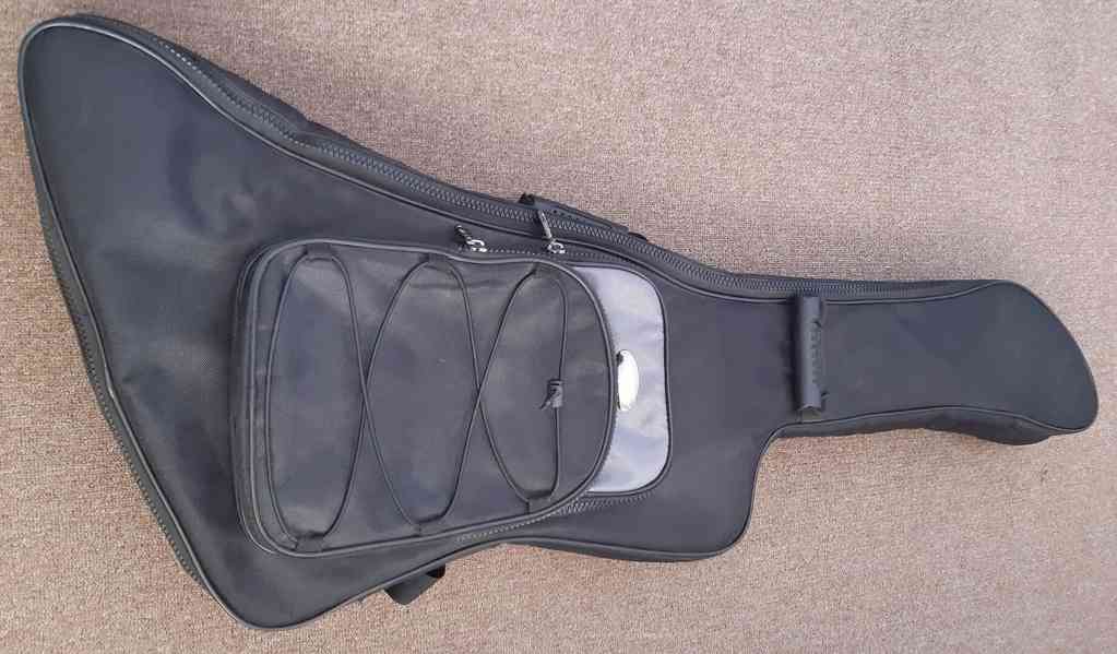 El. kytara typu Fokus H Explorer, polstr. obal - foto 4