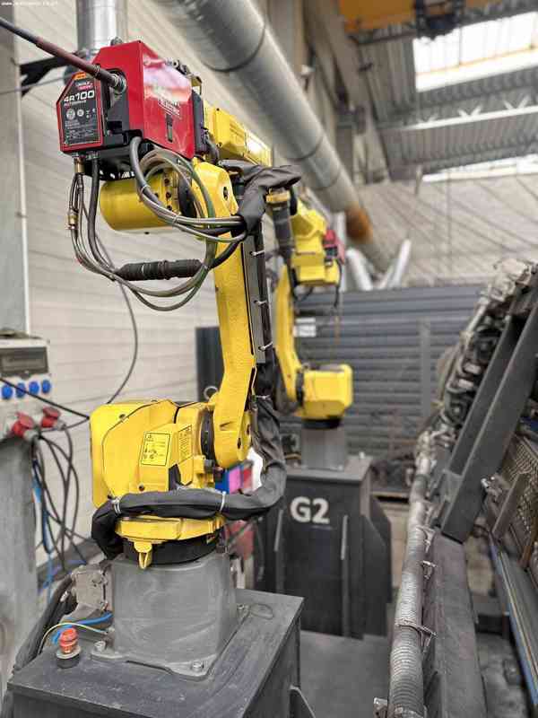 Robotické svařovací pracoviště FANUC Arc Mate 100iC - foto 7