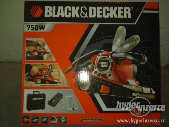 Pásová bruska BLACK DECKER KA89EK - foto 1