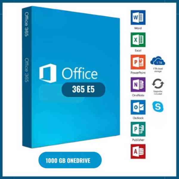 Microsoft Office 365 + 1000GB OneDrive  Cloudový úložný pro