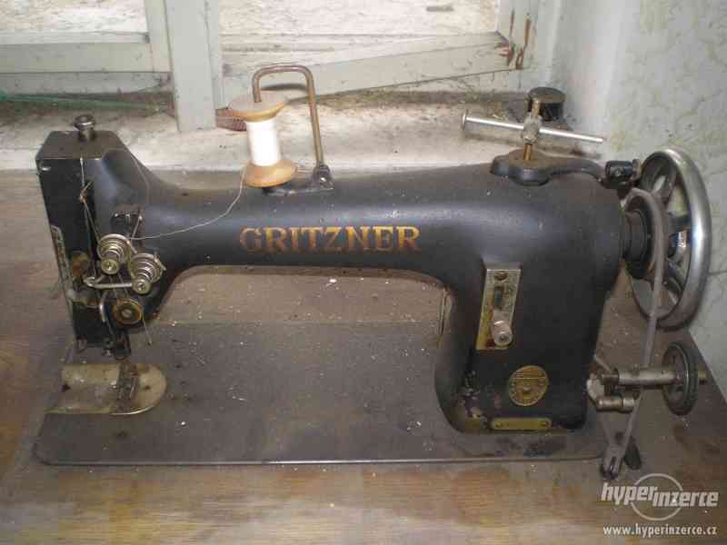 Šicí stroj značky Gritzner - foto 2