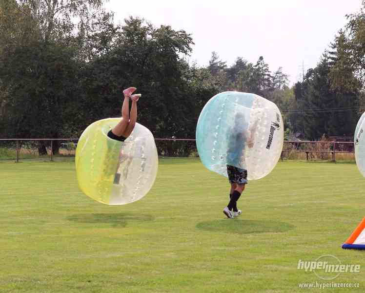 Bodyzorbing - fotbal v bublině - zábava pro partu přátel - foto 4