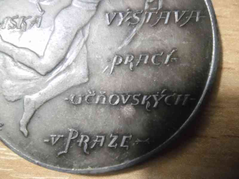 medaile - zemská živnostenská rada pro Čechy 1924 - foto 4