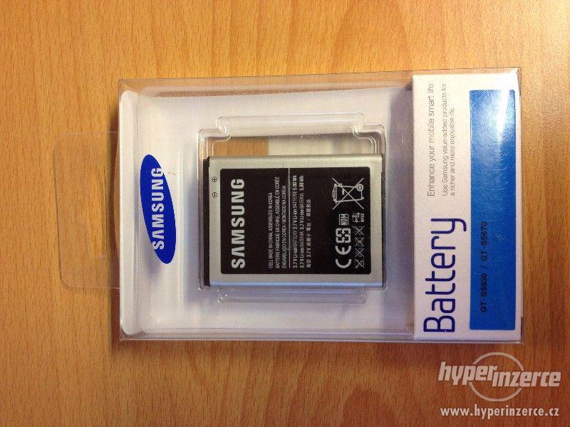 Prodám originální baterii na Samsung Galaxy Ace,Gio a Fit - foto 1
