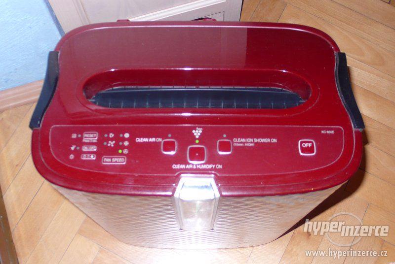 Čistička vzduchu (i zvlhčovač) Sharp KC 850E (R) - foto 2