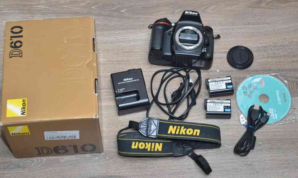 Nikon D610 Full-frame*24,3MPix *Full HDV 3000 Exp. - foto 3