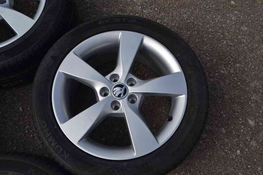 Škoda Fabia III/Rapid- NOVÝ letní Alu komplet 215/45/R16 - foto 10