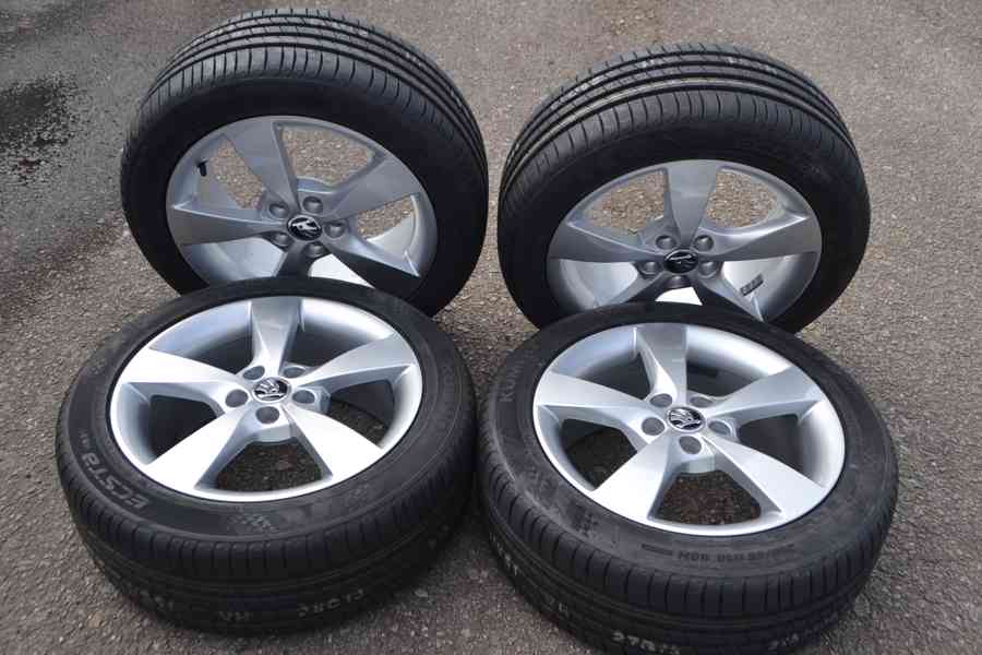 Škoda Fabia III/Rapid- NOVÝ letní Alu komplet 215/45/R16 - foto 20