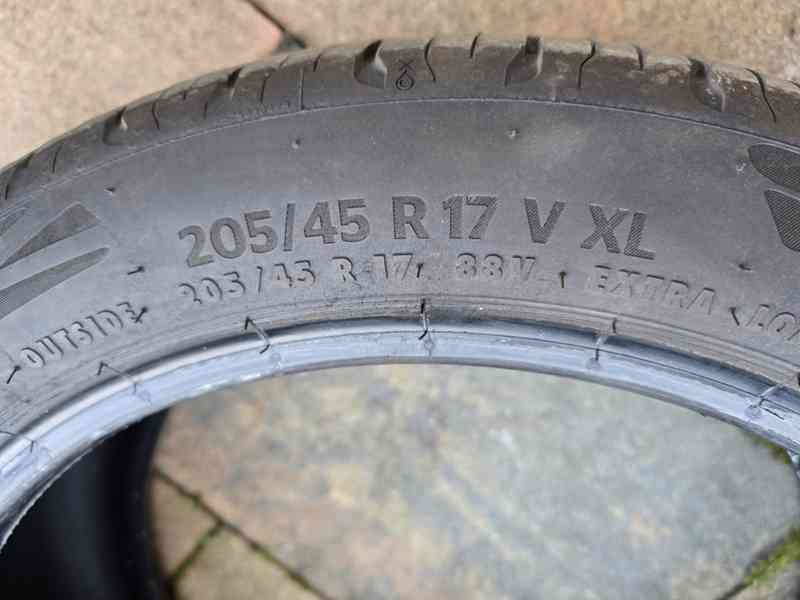 Prodám pneu Continental 205/45 R17 - foto 8