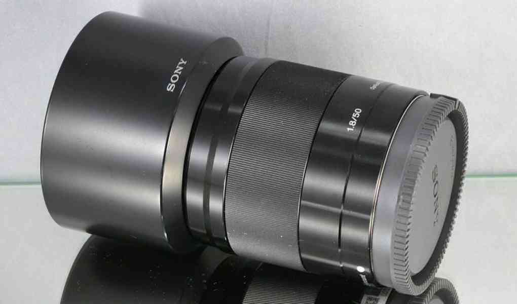 Sony E 50mm f/1,8 OSS *APS-C *SteadyShot*E mount - foto 7