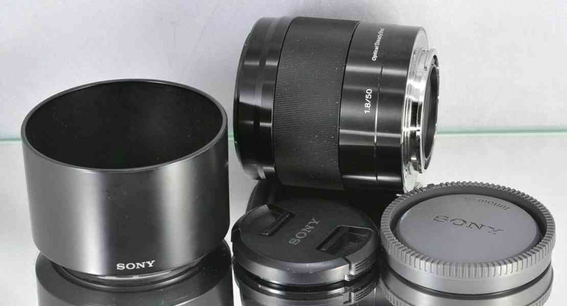 Sony E 50mm f/1,8 OSS *APS-C *SteadyShot*E mount - foto 3