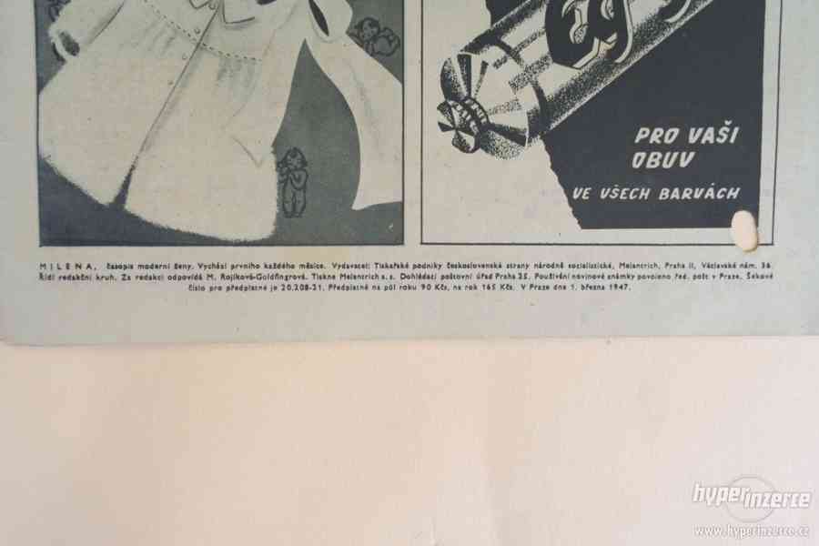 Časopis Milena č. 3 - 1947 - foto 10