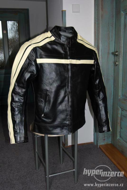 Kožená Moto Bunda Nová, Pravá Hovězina Vel.XL - foto 2