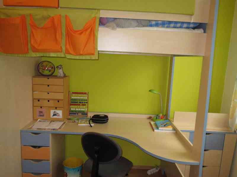 Sestava do dětského pokoje s patrovou postelí - foto 3