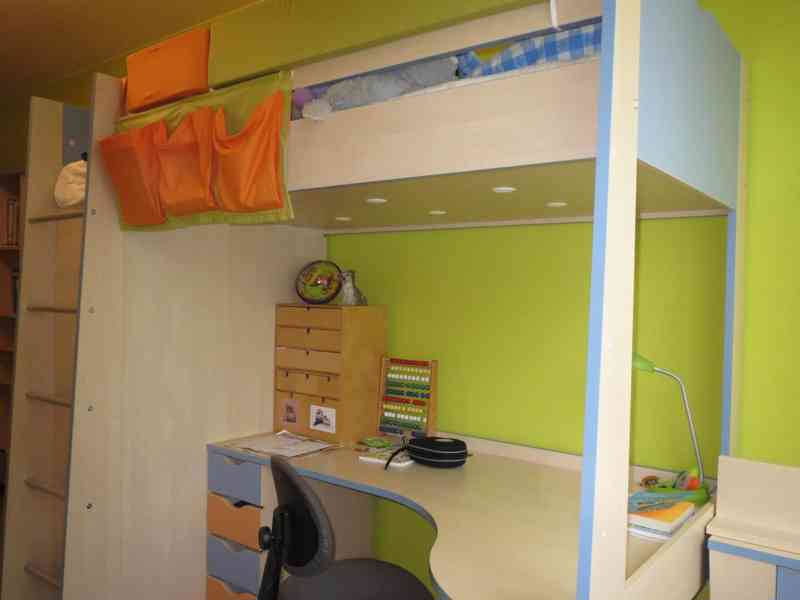 Sestava do dětského pokoje s patrovou postelí - foto 16