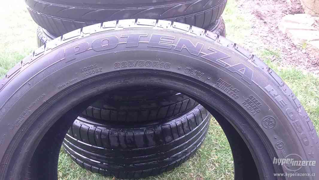 Letní pneu 225/50 R16 Bridgestone Potenza - foto 1