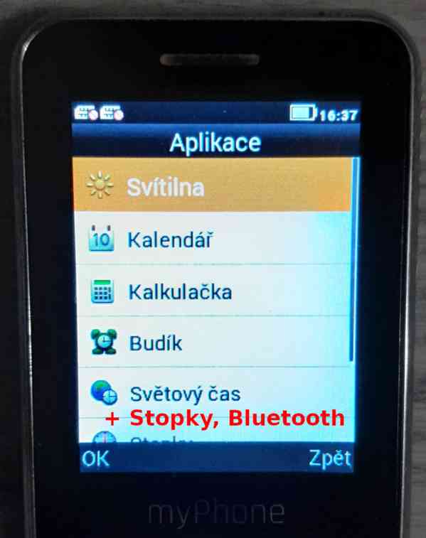 Tlačítkový mobil MyPhone Classic - kus 1 - foto 3
