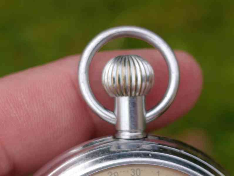 Starožitné mechanické stopky Hanhart 52 mm - foto 4