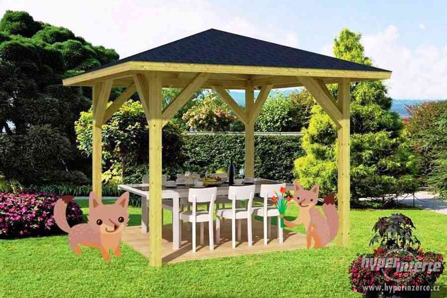 ALTTÁN,PERGOLA,PŘÍSTŘEŠEK, STÁNÍ PRO AUTO,DŘEVNÍK - foto 1